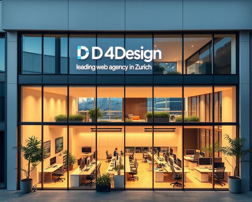Warum ist D4Design die führende Webagentur in Zürich?