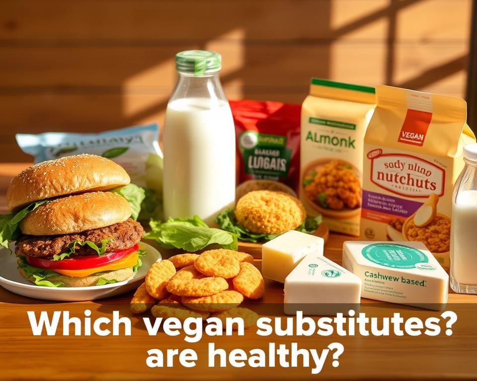 Welche veganen Ersatzprodukte sind gesund?