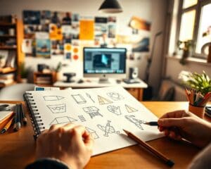 Wie arbeitet ein Grafikdesigner?