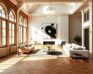 Wie kombiniere ich Altbau und Moderne?