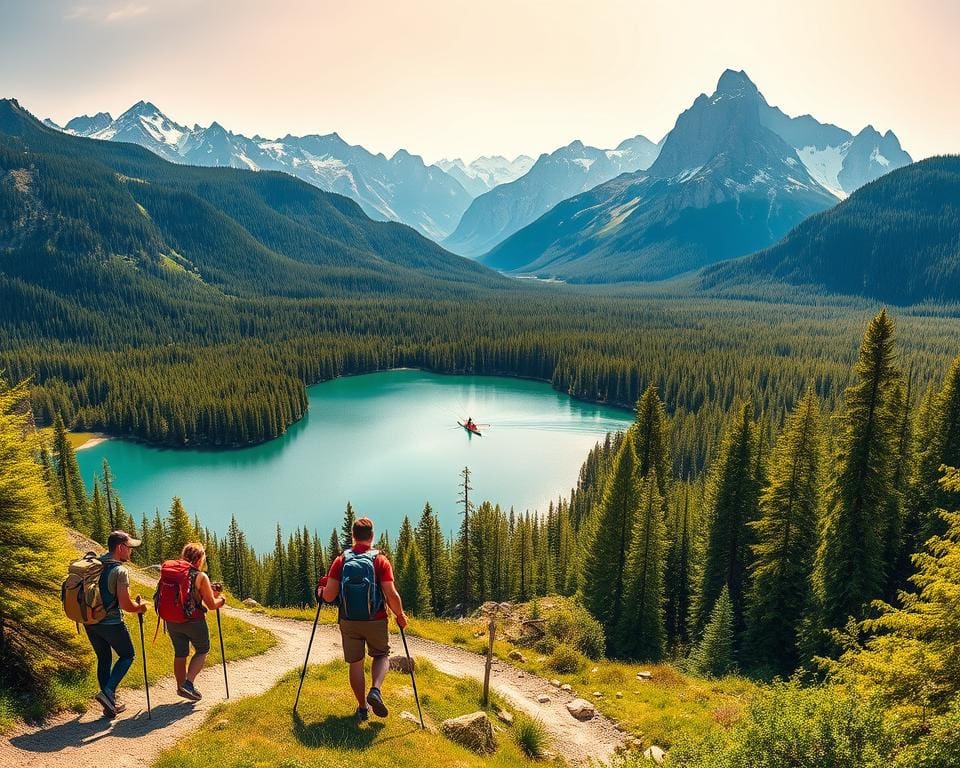 Wie kombiniere ich Natur, Sport und Erholung?