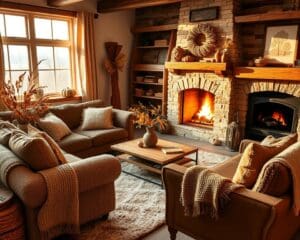 Behagliche Wohnideen fuer Herbst und Winter
