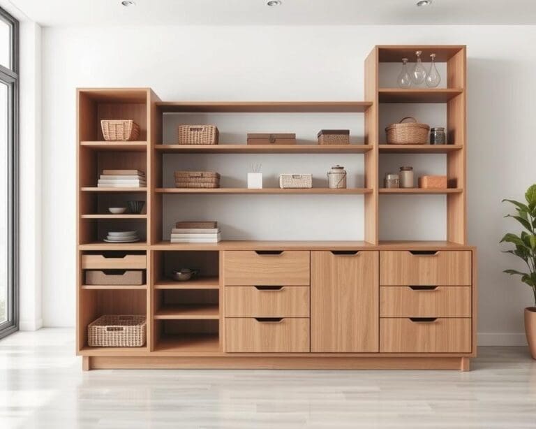 Moderne Loesungen fuer Stauraumprobleme