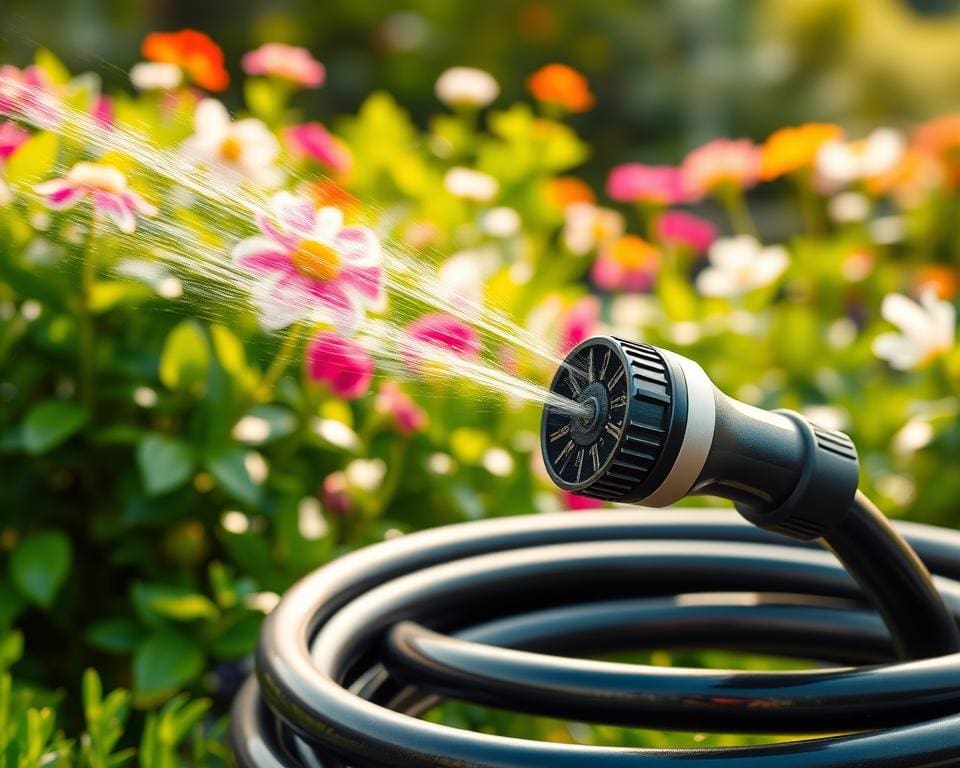 Warum lohnt sich ein Gartenschlauch mit Spruehkopf?