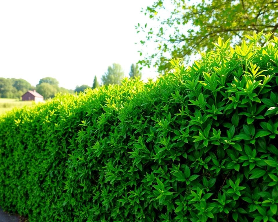 Was macht eine Hecke pflegeleicht und robust?