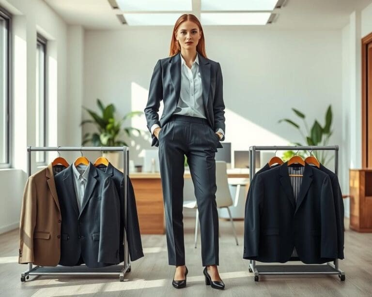 Welche Outfits passen perfekt fuers Buero?