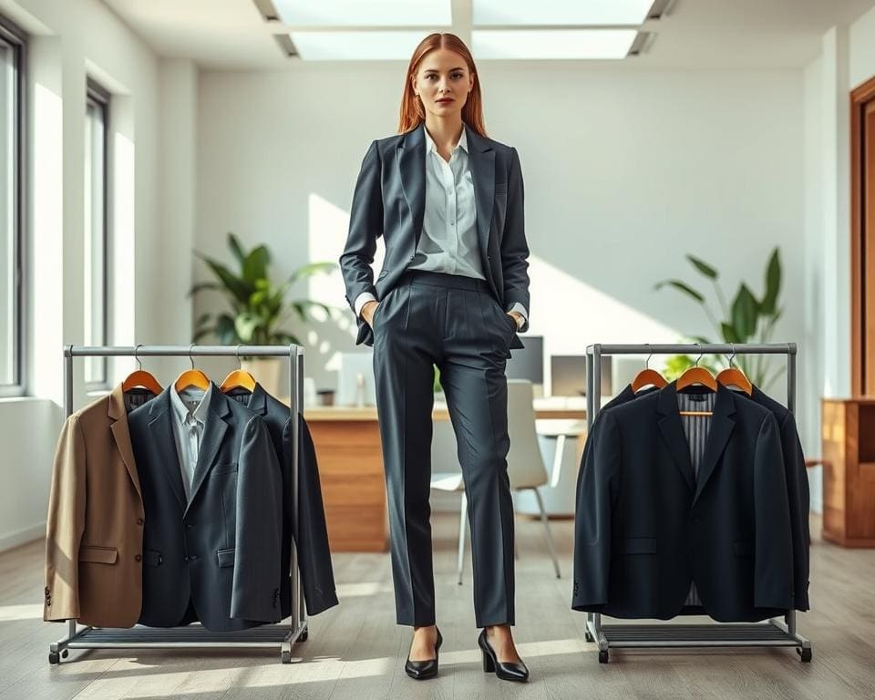 Welche Outfits passen perfekt fuers Buero?