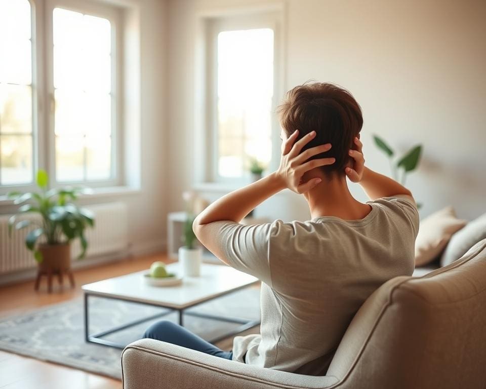 Welche Uebungen helfen gegen Nackenverspannung?