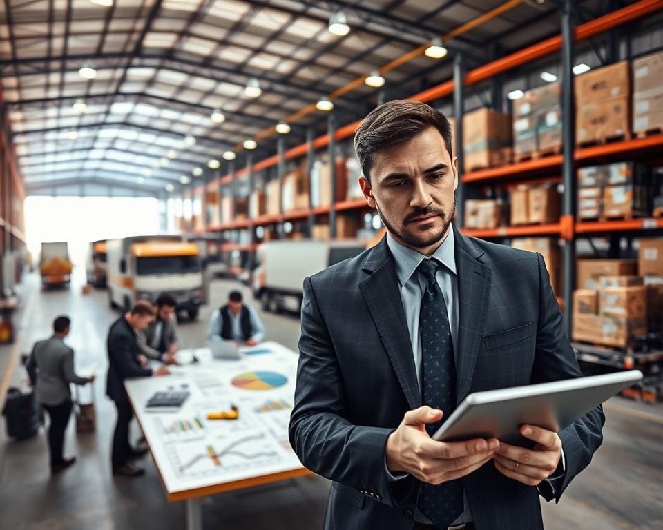 Wie arbeitet ein Spediteur mit komplexen Lieferketten?