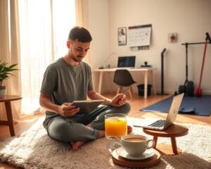 Wie baust du gesunde Routinen im Alltag auf?