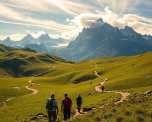 Wie findest du die besten Wanderwege in Graubünden?