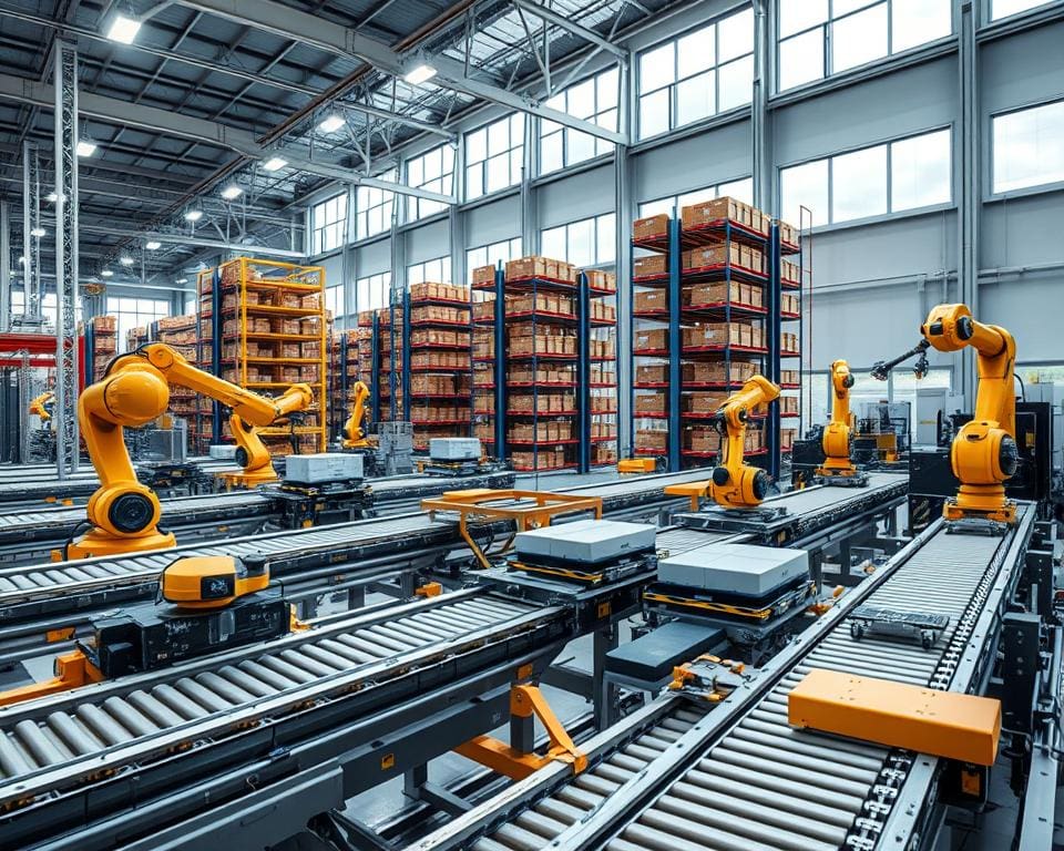 Wie funktioniert eine automatisierte Foerdertechnik?