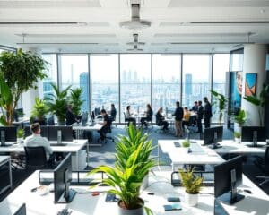 Wie plant ein Architekt moderne Buerozonen?