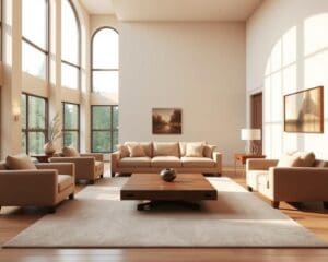 Wie richtest du ein stilvolles Wohnzimmer ein?