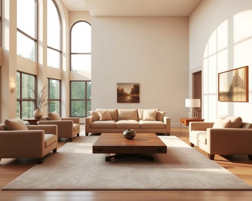 Wie richtest du ein stilvolles Wohnzimmer ein?