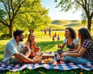 Gemeinsame Erlebnisse mit Freunden