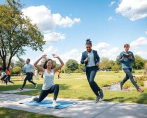 Lifestyle zwischen Aktivität und Entspannung