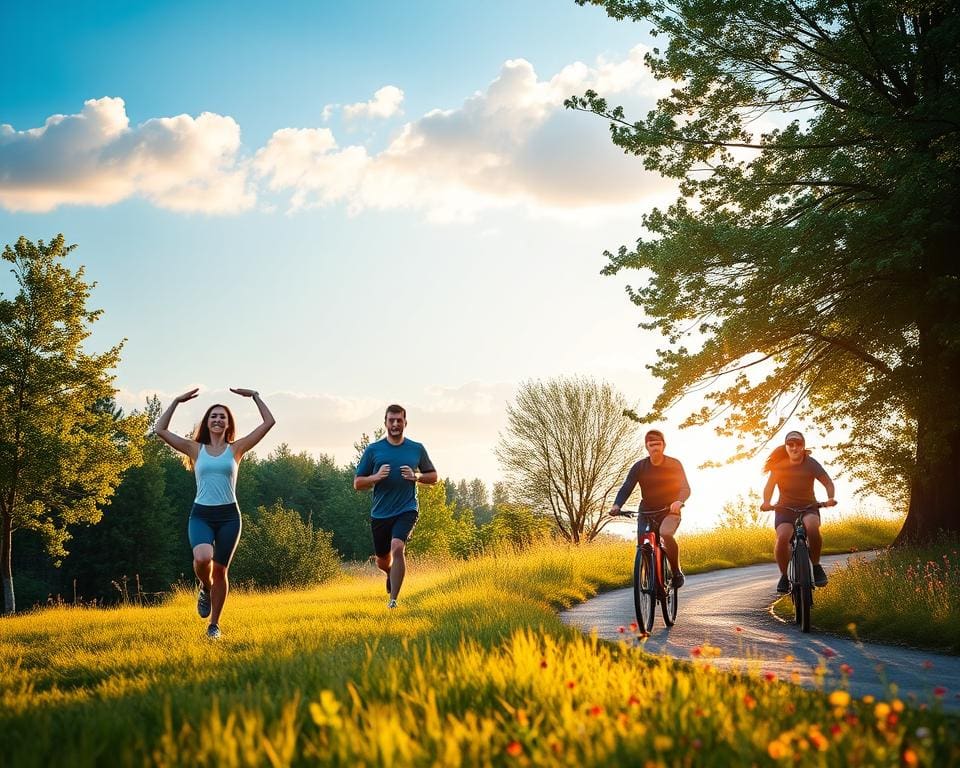 Outdoor-Sport für Körper und Geist