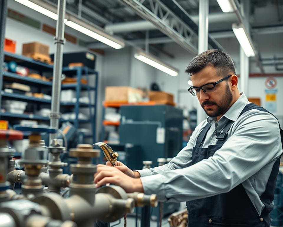 Wie arbeitet ein Installationsprofi im Gewerbe?