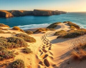 Wie entdeckt man Strandrouten in Portugal?