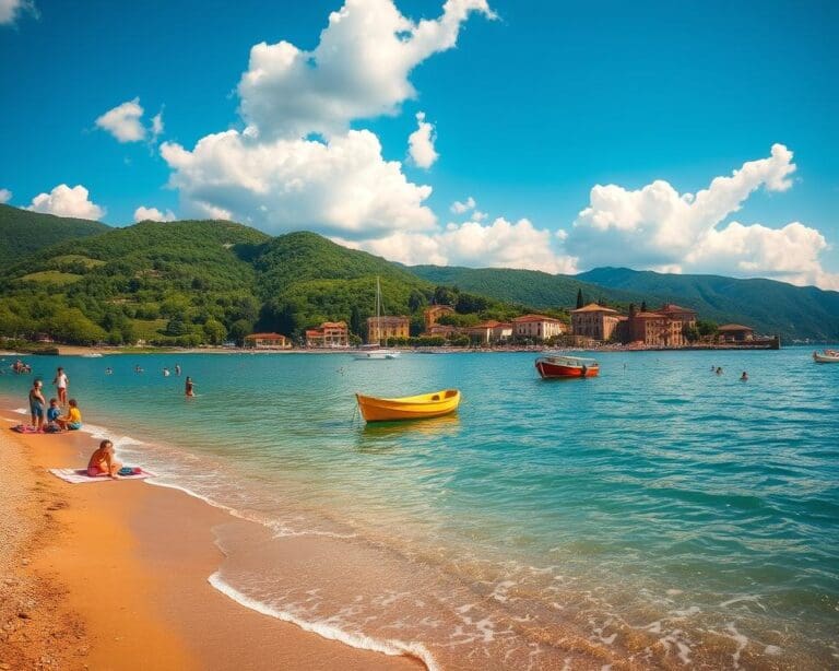 Wie erlebt man Badeurlaub am italienischen See?