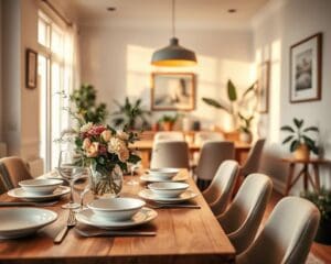 Wie gestaltet man einen Essbereich einladend?