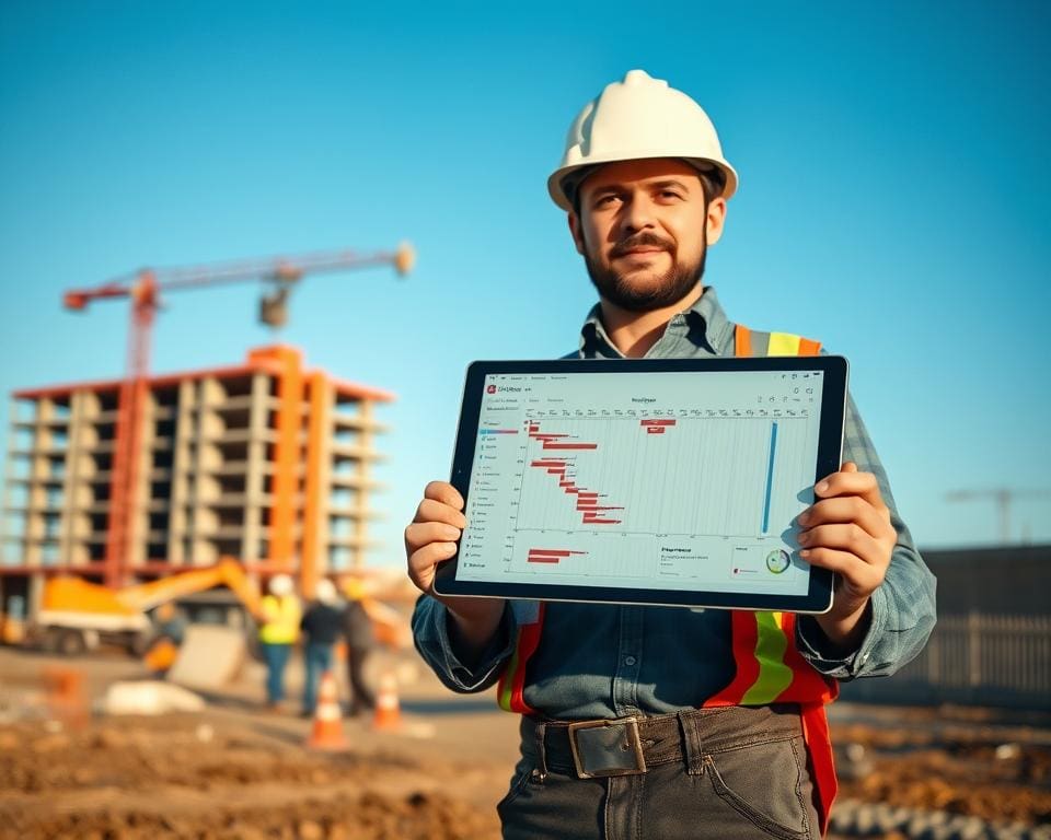 Wie plant ein Bauleiter sichere Zeitplaene?