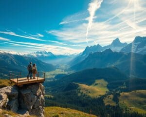 Wie plant man eine Alpenreise mit Aussichtspunkten?