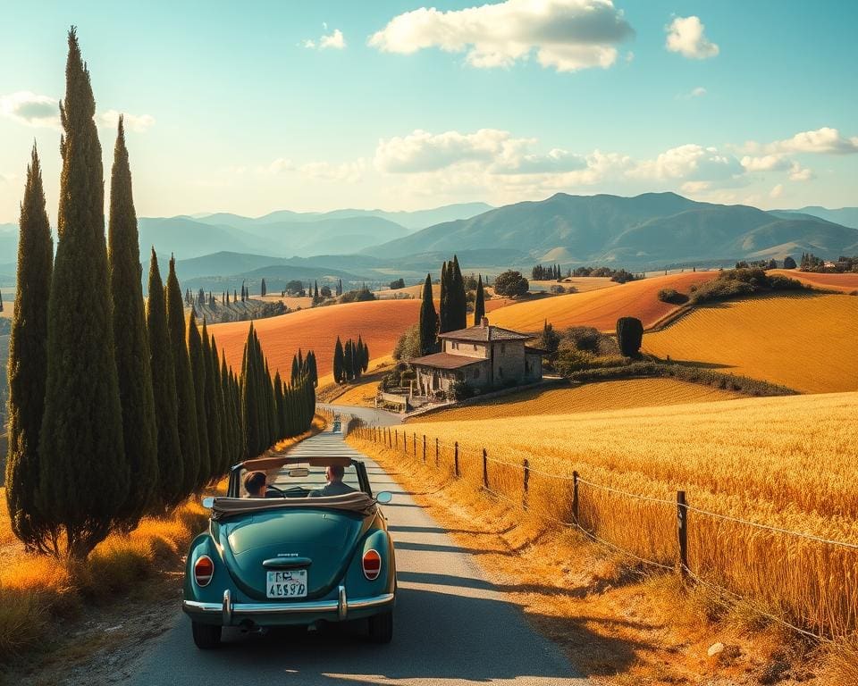 Wie reist du entspannt durch die Toskana?