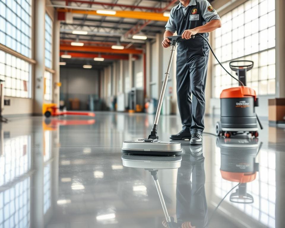 Was macht ein Bodenreinigungsfachmann?