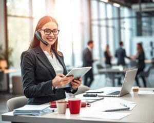 Wie arbeitet ein Kundenbetreuer im B2B Service?