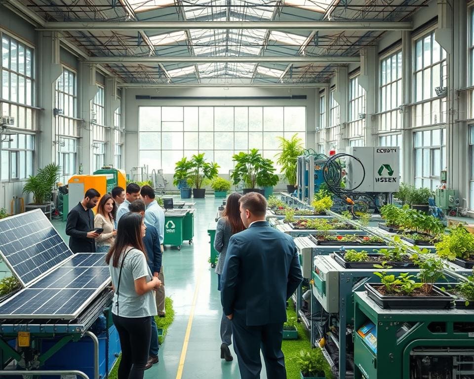 Wie unterstützt Technik nachhaltige Produktionskonzepte?