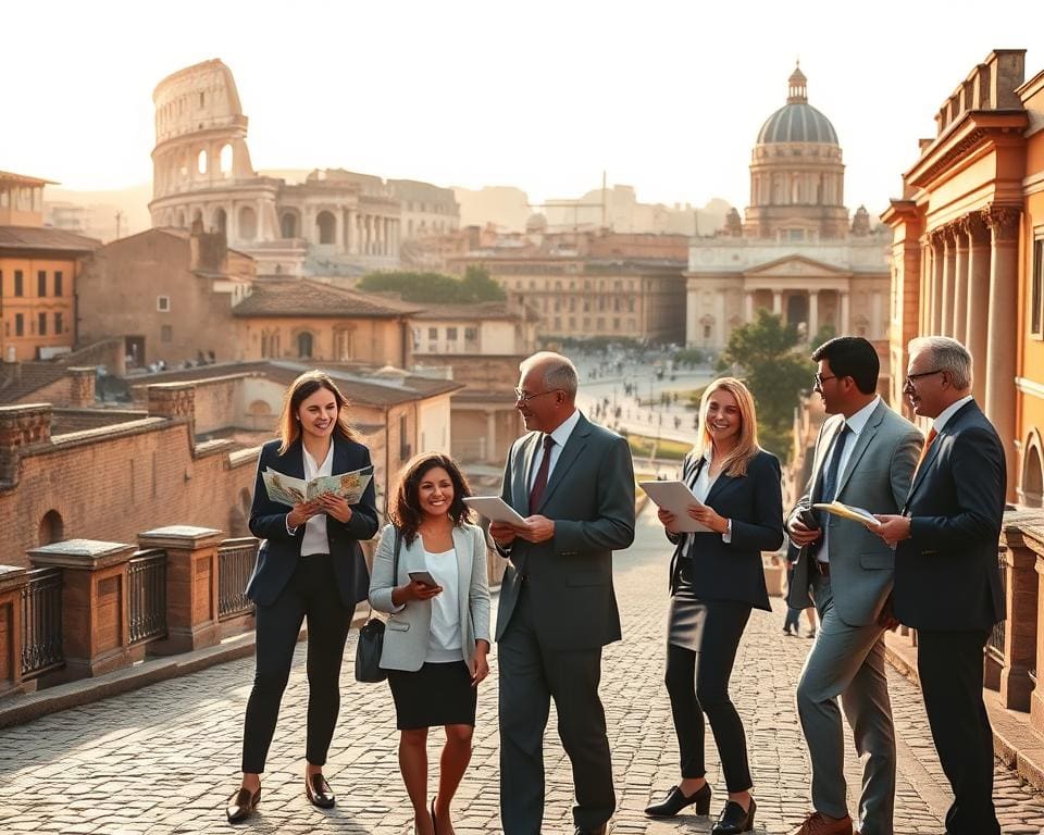 Warum ist Rom ein historisches Weltzentrum?