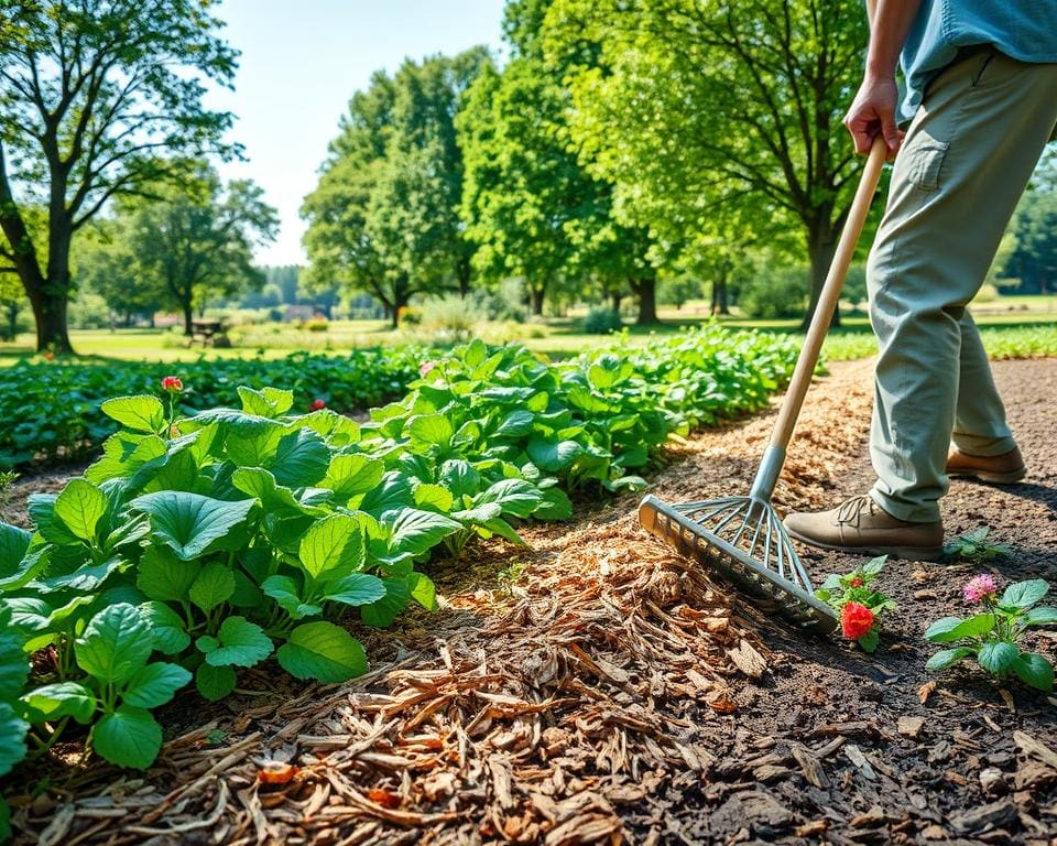 Was bringt Mulchen im Garten?