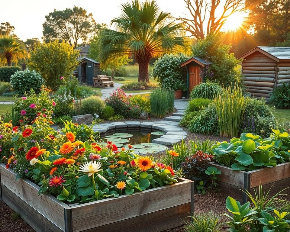 Was gehört zu einer nachhaltigen Gartengestaltung?