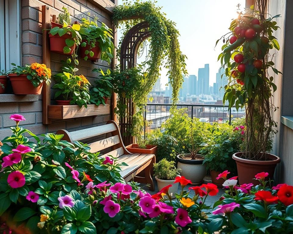 Was passt in einen kleinen Stadtgarten?