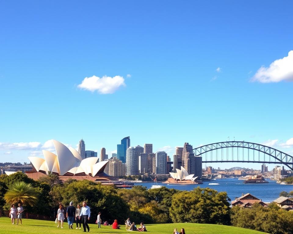 Was prägt das Stadtbild von Sydney?