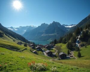 Was prägt die Landschaft der Schweiz?