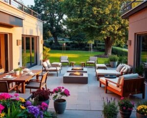 Wie gestaltet man eine Terrasse funktional?