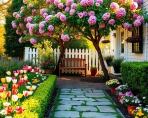 Wie gestaltet man einen Vorgarten einladend?