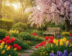 Welche Blumen solltest du im Frühling im Garten pflanzen?