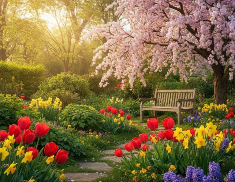 Welche Blumen solltest du im Frühling im Garten pflanzen?