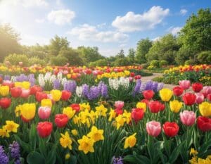 Welche Pflanzen blühen im Frühling besonders lange?