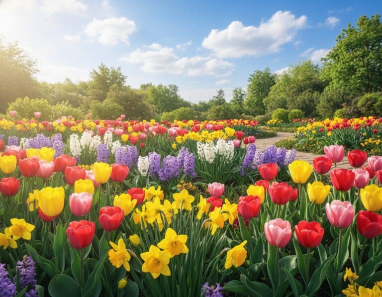 Welche Pflanzen blühen im Frühling besonders lange?