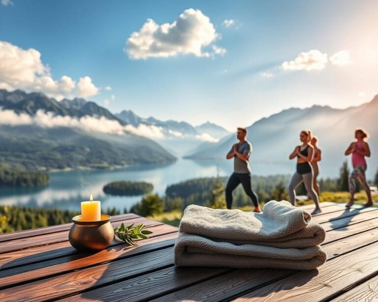 Wie kombiniert man Wellness und Outdoor-Aktivitäten?