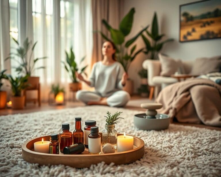 Wie plant man einen Wellness-Tag zu Hause?