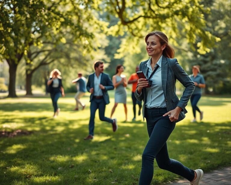 Bewegung Tagesablauf