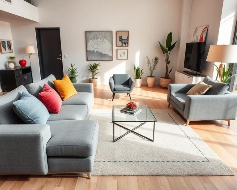 Sofas moderner Wohnstil