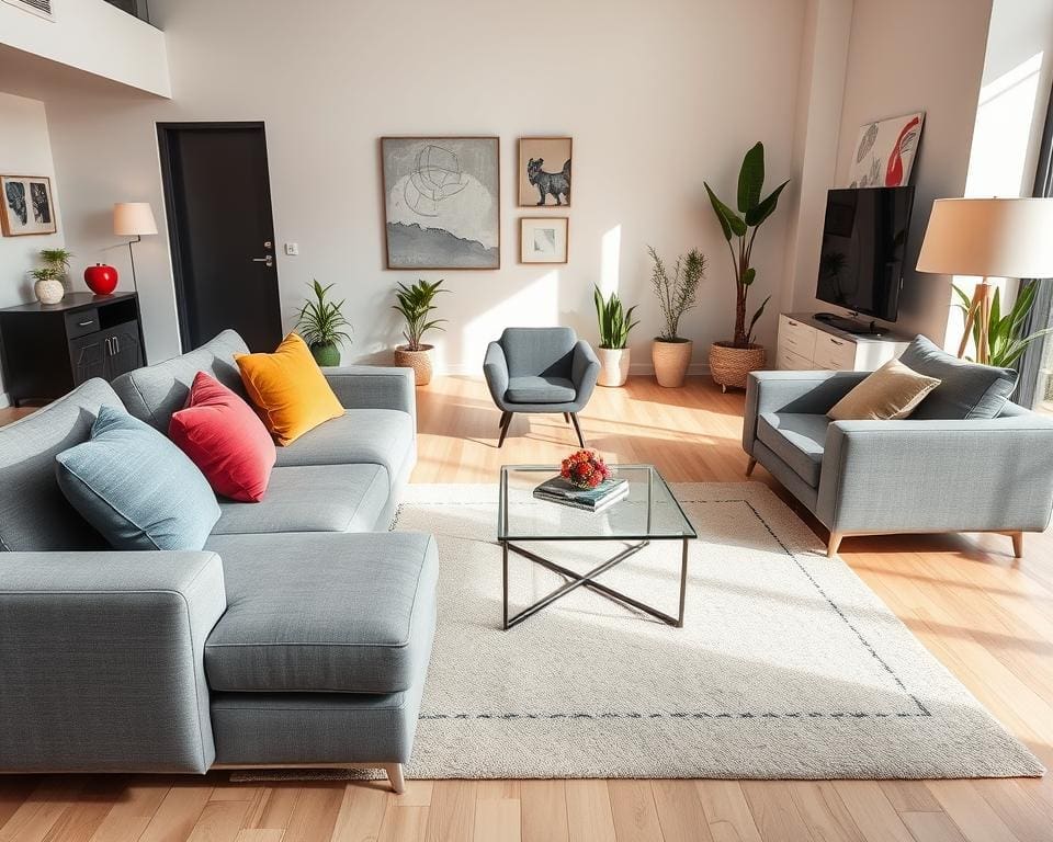 Sofas moderner Wohnstil