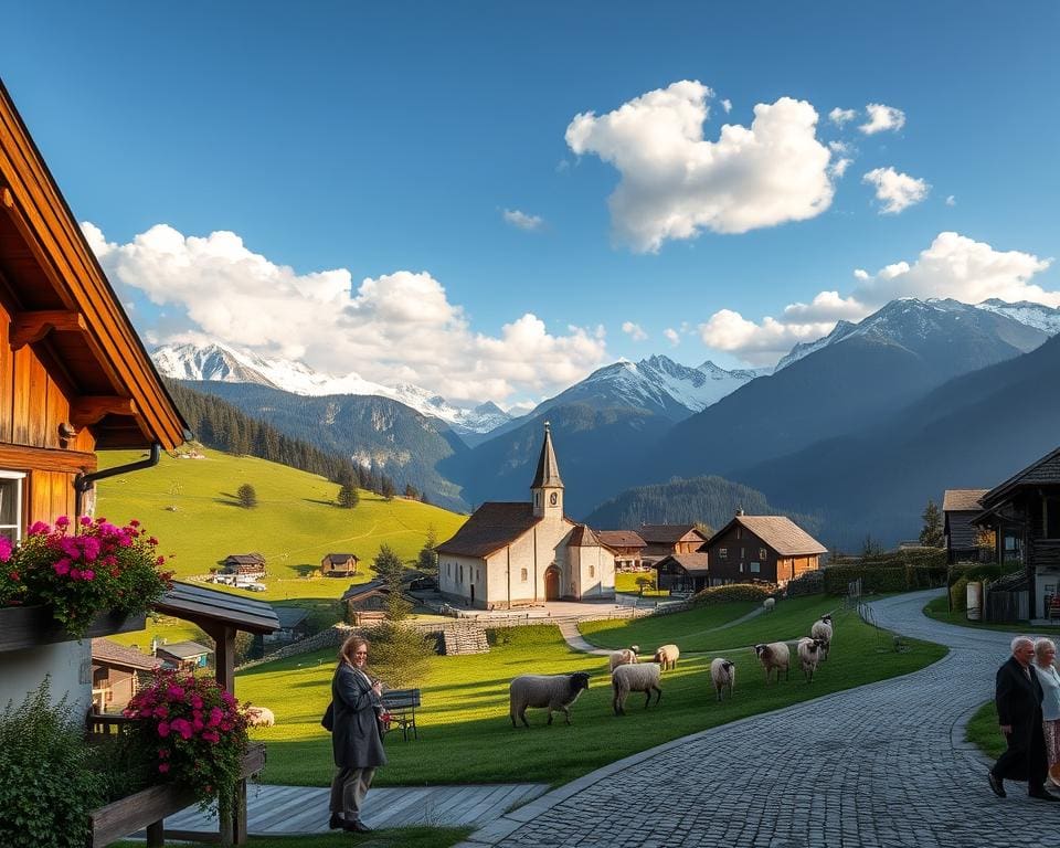 Bergdörfer im Wallis